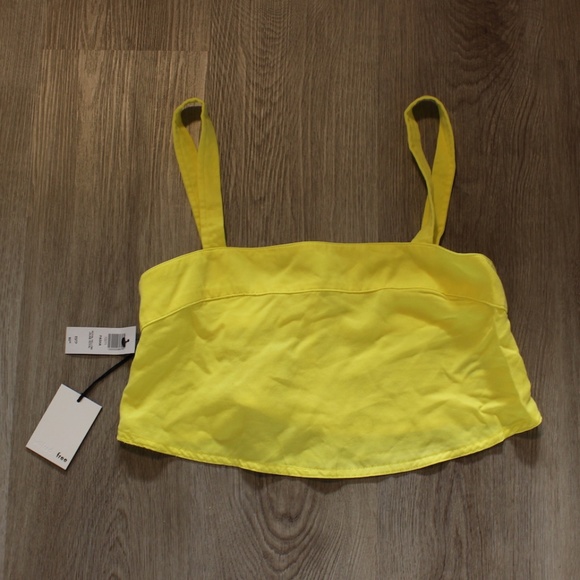 Wilfred Tops - NWT Wilfred Free Pasha tank in yellow